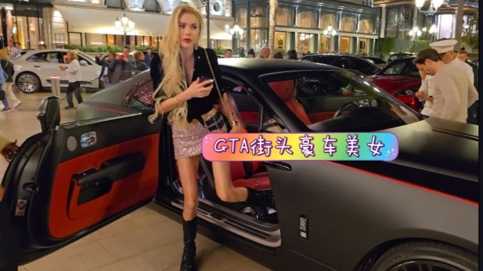 捷克街头搭讪-齐刘海蓝色盘发的运动装逃犯